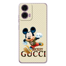 Чохол Disney Mouse Motorola Moto E14 (PREMIUMPrint) (Mikki Gucci)