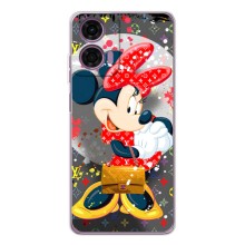 Чохол Disney Mouse Motorola Moto E14 (PREMIUMPrint) (Minni з бантіком)