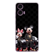 Чохол Disney Mouse Motorola Moto E14 (PREMIUMPrint) (Родина Маусів)