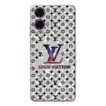 Чохол Стиль Louis Vuitton на Motorola Moto E14 (Яскравий LV)