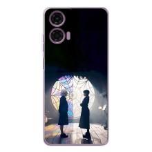 Чохли Венсдей на Motorola Moto E14 Уенсдей (AlphaPrint) (Венздей та Інід)