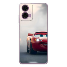 Силиконовый чехол Маквин для Motorola Moto E14 – Маквин на трасе