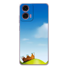 Чехол с мультфильмом Шрек на Motorola Moto E14 – Голова Шрека