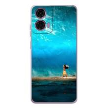 Чехол с мультфильмом Моана Motorola Moto E14 (Моана)