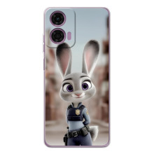 Чехол Зоотрополіс на Motorola Moto E14 – Зайка Джуди