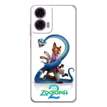 Чехол Зоотрополіс на Motorola Moto E14