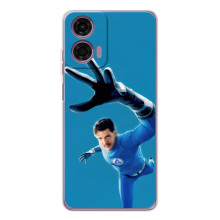 Чехол с принтом Фантастическая четверка для Motorola Moto E14 – Мистер Фантастик