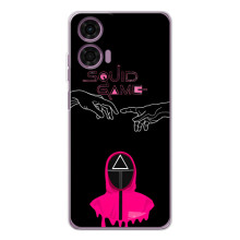 Чехол Гра в кальмара для Motorola Moto E14 – Охранник