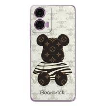 Круті Чохли Луі Віттон для Motorola Moto E14 (AlphaPrint) (Ведмідь LV)