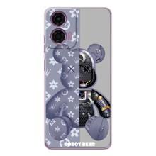Круті Чохли Луі Віттон для Motorola Moto E14 (AlphaPrint) (Робот Медведик)