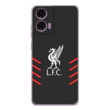 Силіконові Чохли з принтом Футбол на Motorola Moto E14 – Емблема Liverpool