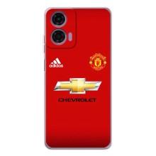 Силіконові Чохли з принтом Футбол на Motorola Moto E14 – Man United