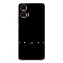 Силиконовый бампер с картинкой машины на Motorola Moto E14 – Силует Audi
