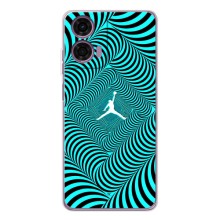 Силиконовый Чехол Nike Air Jordan на Мото Е14 – Jordan