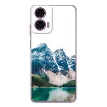 Силіконовий чохол з КАРТИНКАМИ літо для Motorola Moto E14 (AlphaPrint) (Гори)