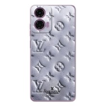 Текстурний Чохол Louis Vuitton для Мото Е14 – Білий ЛВ