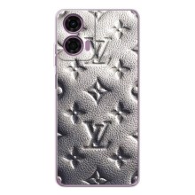 Текстурний Чохол Louis Vuitton для Мото Е14 – Бежевий ЛВ