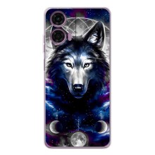 Захисні чохли для Мото Е14 (AlphaPrint) (ХІТ продаж) ВОВК (Вовк)