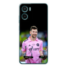 Чехлы для Мото Е15 - Лео Месси Маями (Кубки Месси)