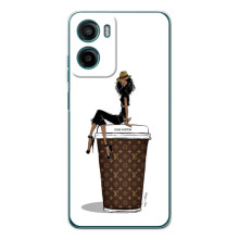 Чохли Луі Вітон для Motorola Moto E15 (AlphaPrint - LOUIS VUITTON) (кава LOUIS VUITTON)