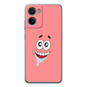 Чохли з Патріком на Motorola Moto E15 – Мордочка Патріка