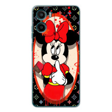Чехол Disney Mouse Motorola Moto E15 (PREMIUMPrint) (Минни Маус ЛВ)