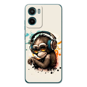 Чохол з Мавпами Motorola Moto E15 - (AlphaPrint)