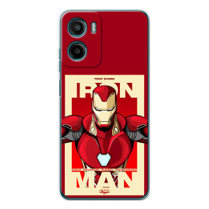 Чехол Супергерой Железный человек на Motorola Moto E15 – Iron man