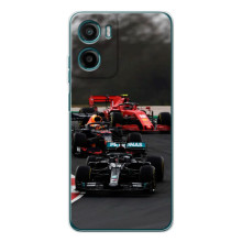 Чехол Формула1 на Motorola Moto E15 – Гонка Ф1