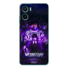 Чехол с дизайном Венздей 2 на Motorola Moto E15