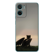 Чехол как приручить дракона на Motorola Moto E15 – Беззубик