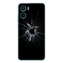 Текстурный Чехол для Motorola Moto E15 (Биток стекло)