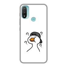 Бампер з принтом Меми для Motorola MOTO E20 (Нерозуміння)