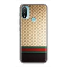 Чохли бренд ГУЧЧІ для Motorola MOTO E20 (Фон Гуччі)