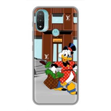 Чехлы для Motorola MOTO E20 - Скрудж МакДак Louis Vuitton (PREMIUMPrint)