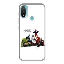 Чохли для Motorola MOTO E20 (Для Християн) (Ісус супергерой)