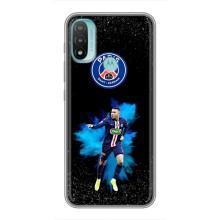 Чохол (TPU) з Футболістом на Motorola MOTO E20 (Мбаппе ПСЖ)