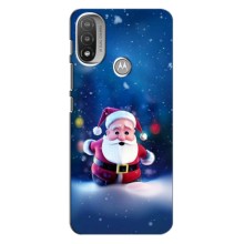 Чехлы на Новый Год Motorola MOTO E20 – Маленький Дед Мороз