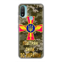 Чехлы на военную тематику для Motorola MOTO E20 – ВС ЗСУ