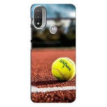 Чехлы с принтом Спортивная тематика для Motorola Moto E20 – Теннисный корт