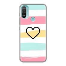 Чохли з тематикою "Маленькі Сердчеки" на Motorola MOTO E20 (Гарне сердечко)