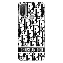 Чехол (Dior, Prada, YSL, Chanel) для Motorola MOTO E20 – Christian Dior
