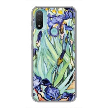 Чехол для смартфона Motorola MOTO E20 Художественное Искусство – Картина цветы Ирисы