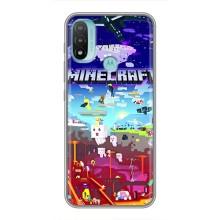 Чохол майнкрафт для Motorola MOTO E20 (MINECRAFT)