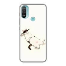 Чохол на тематику: Коти для Motorola MOTO E20 (Відпочинок)