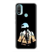 Чохол з картинкою "Герой Pubg" на Motorola MOTO E20 (Пубг мен)