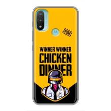 Чеjхол PUBG для Моторола МОТО Е20 (AlphaPrint) (Pubg шолом)