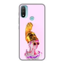 Чохол з Прикольним Принтом на Motorola MOTO E20 (АРТ Статуя)