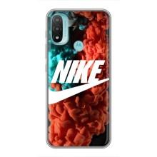 Чохол для Motorola MOTO E20 - з принтом Найк (AlphaPrint) (Димчастий найк)