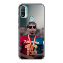 Чехол с футболистом Ламин Ямаль Motorola MOTO E20 – Ямаль Барса